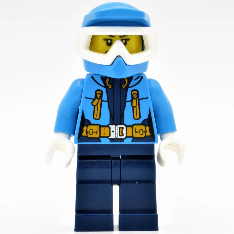 Arctic Explorer, Dirt Bike Helmet, Snow Goggl… — minifigurine LEGO | Brick Broker