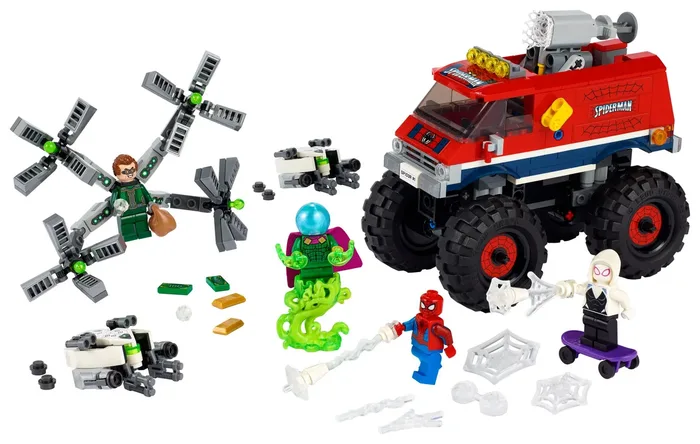 LEGO 76174 Le Monster Truck de Spider-Man contre Mysterio - prix | Brick Broker