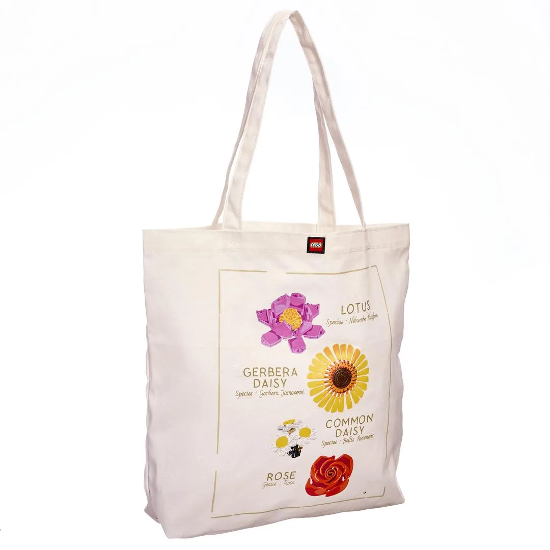 LEGO 5010890 Sac cabas en toile simple - Noms de fleurs - prix | Brick Broker