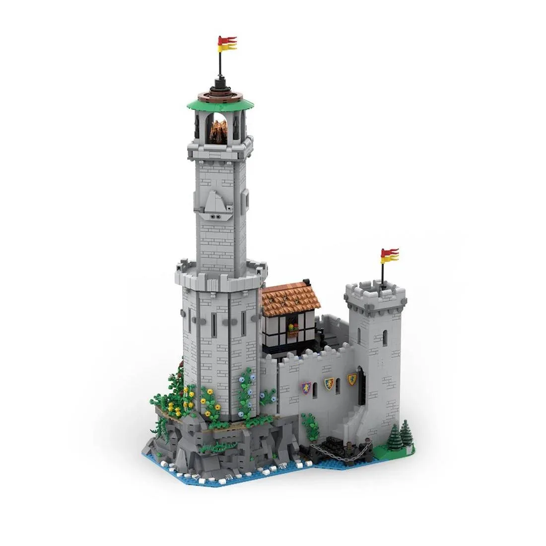 LesDiy Phare de l'Île Médiévale (LESDIY-3517116) - prix | Brick Broker