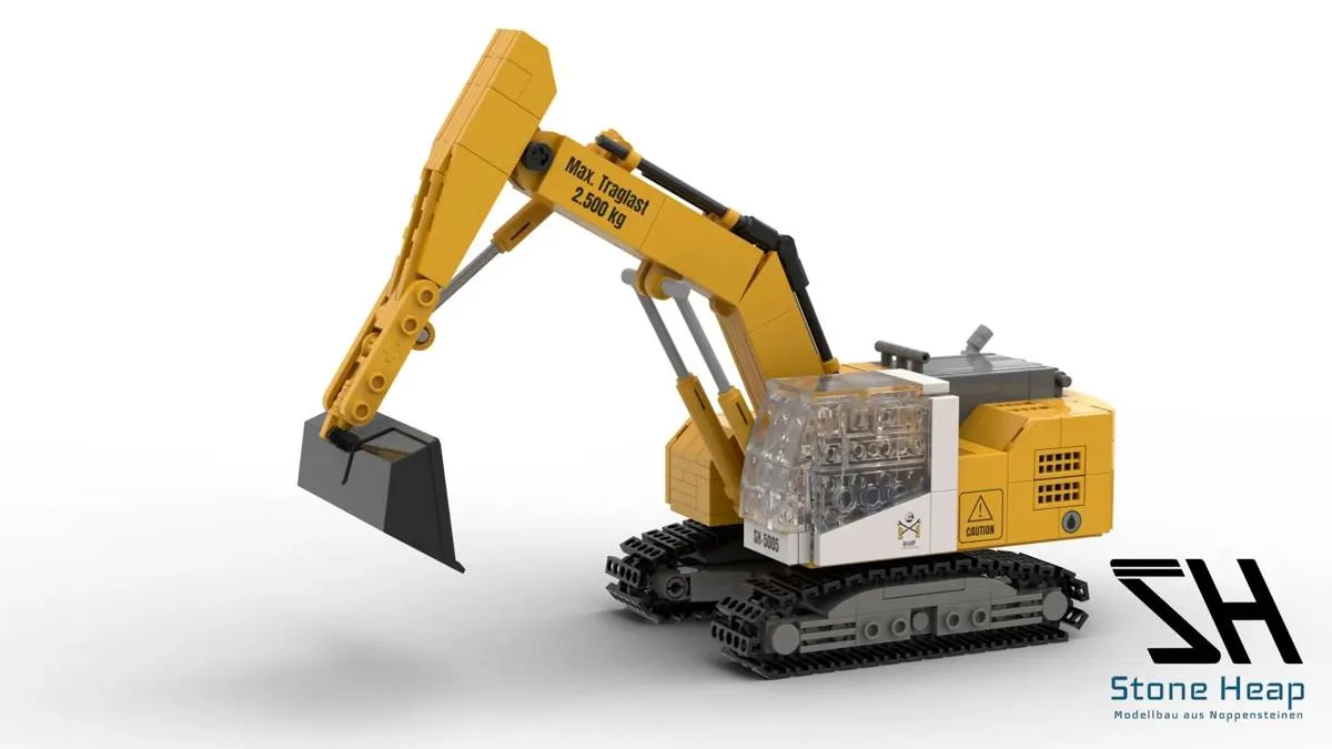 Stone Heap Grande excavatrice (SH-5005) - prix | Brick Broker