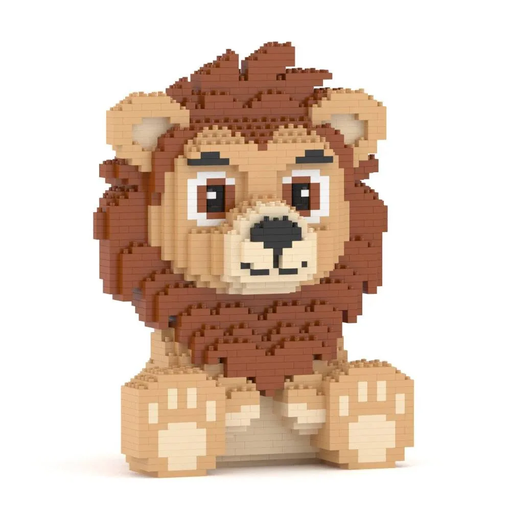 JEKCA Lion en blocs 01 - Taille standard (JEK-ST19QML01) - prix | Brick Broker