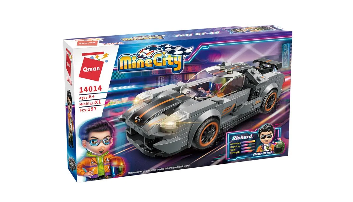 Qman Fett GT-40 (QMAN-14014) - prix et où acheter | Brick Broker