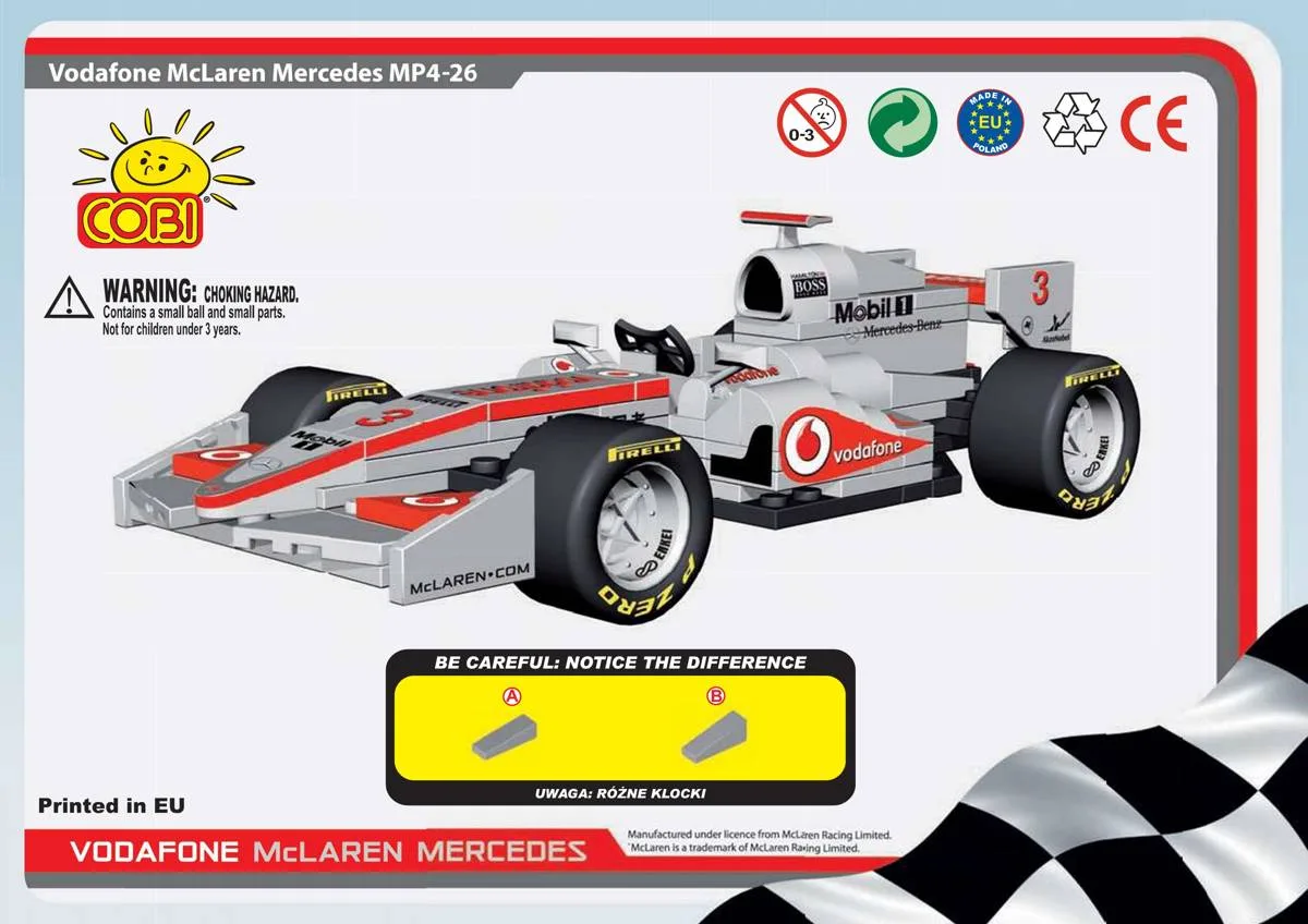 COBI McLaren MP4-26 (COBI-25120) - prix et où acheter | Brick Broker