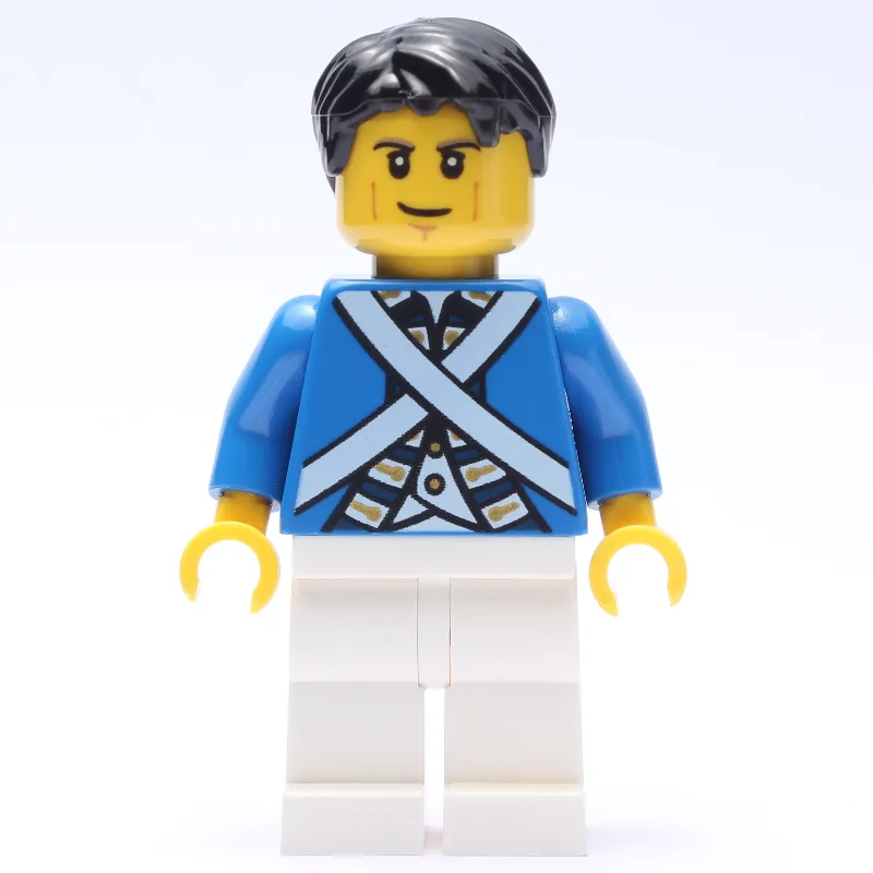 Soldier (Bluecoat) - Black Hair — dans quels sets LEGO ? (fig-004720) | Brick Broker