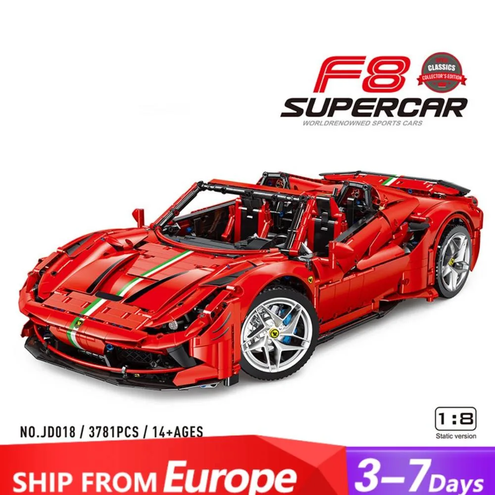 Small Angle Supercar F8 (JD018) - prix et où acheter | Brick Broker