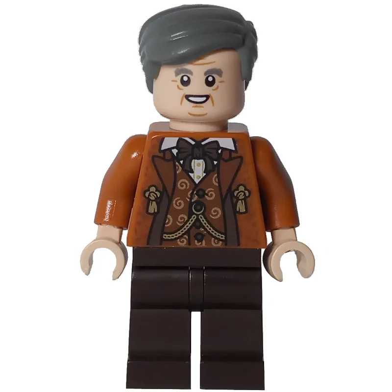 Horace Slughorn, Reddish Brown Vest with Swir… — minifigurine LEGO | Brick Broker