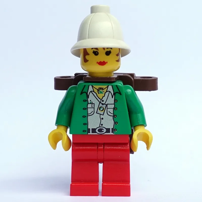 Miss Gail Storm with Backpack — dans quels sets LEGO ? (fig-000632) | Brick Broker