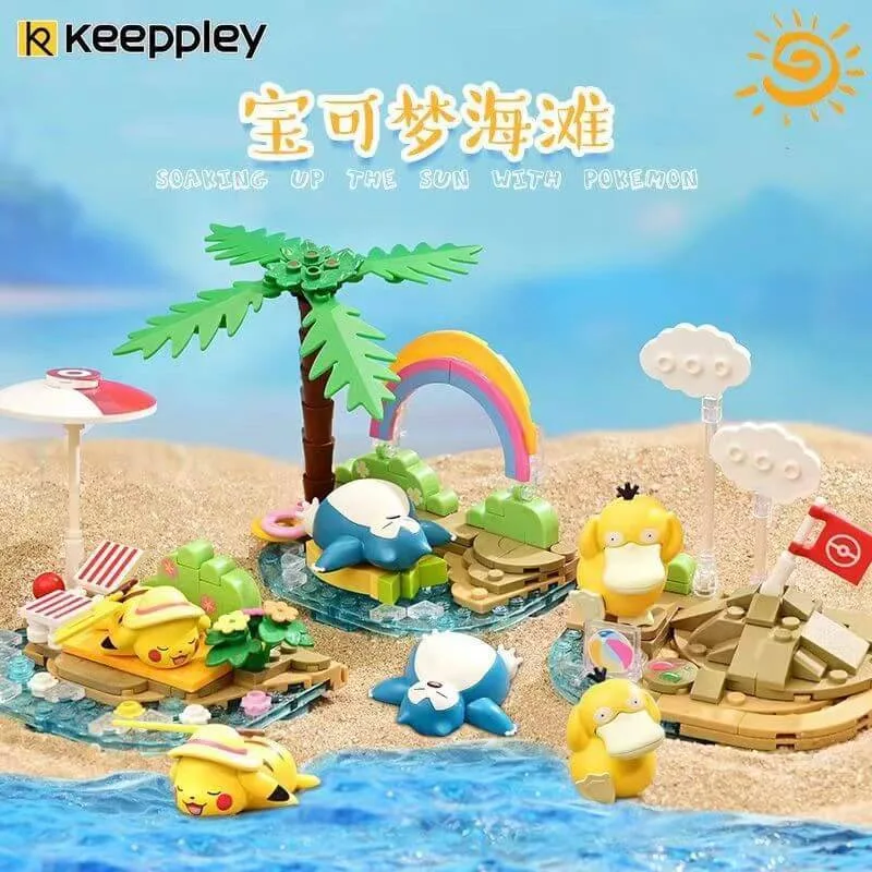 Keeppley Pokémon - Se baignant au soleil (KEP-K20222) - prix | Brick Broker