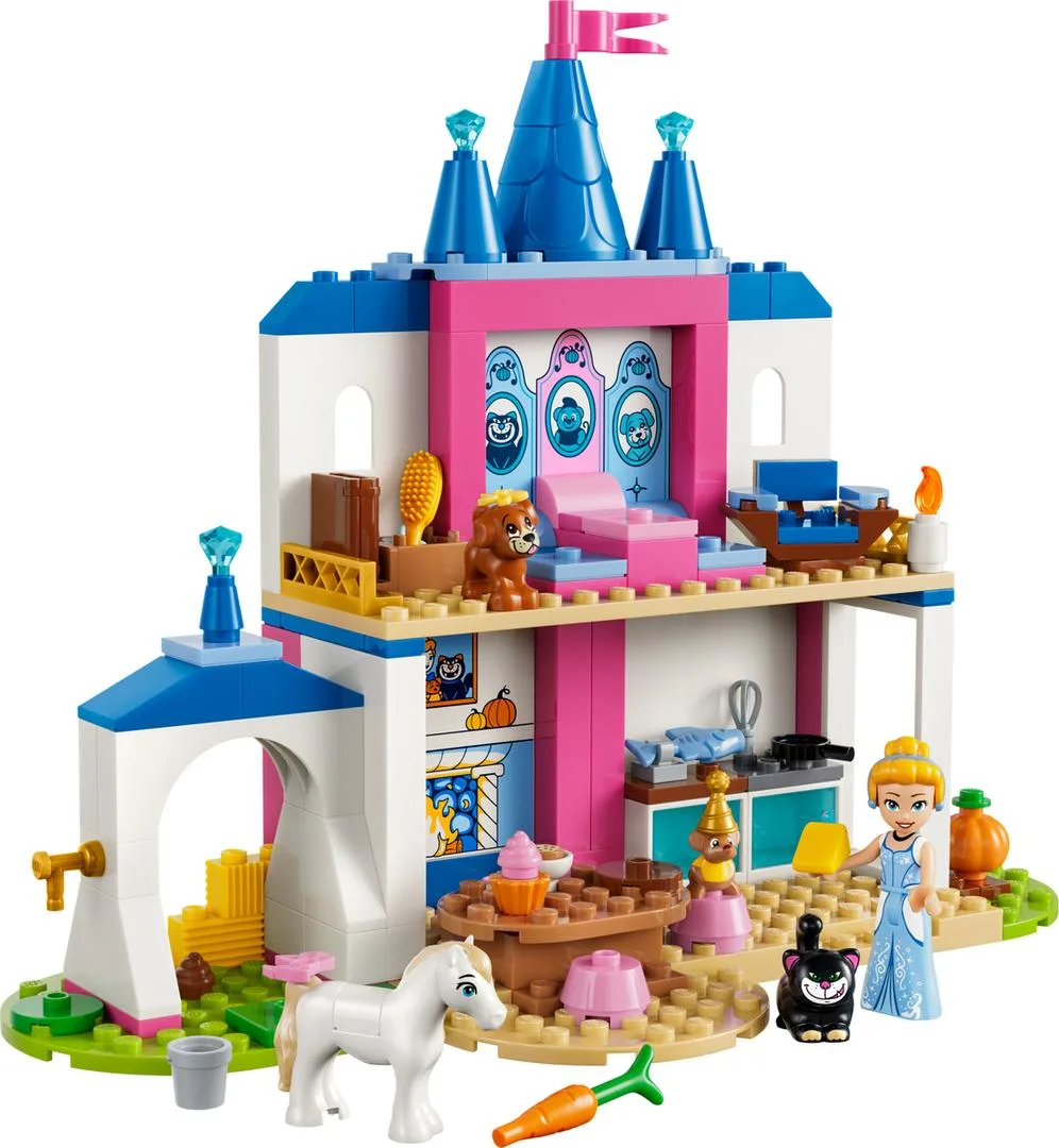 LEGO 43283 Château des Amis Animaux de Cendrillon - prix | Brick Broker