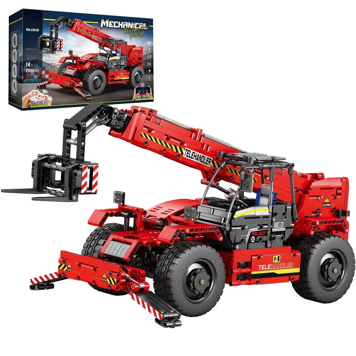 JMBricklayer Chariot élévateur télescopique RC (JMB-22020) - prix | Brick Broker