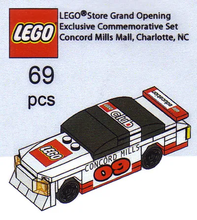 Ensemble Exclusif d'Ouverture du LEGO Store, Concord Mills, Concord, Caroline du Nord (CONCORD-1) - prix | Brick Broker