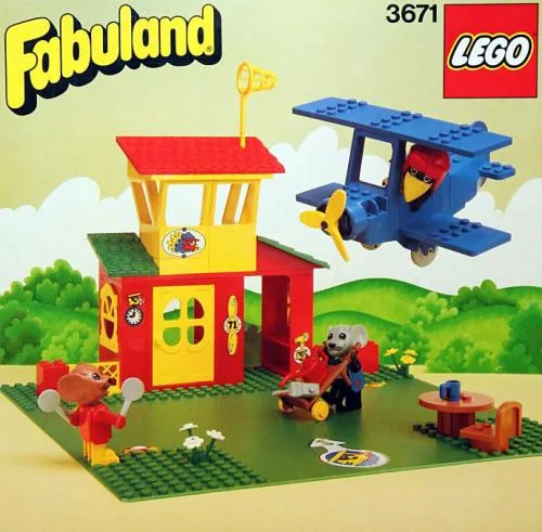 LEGO 3671 Aéroport - prix et où acheter | Brick Broker
