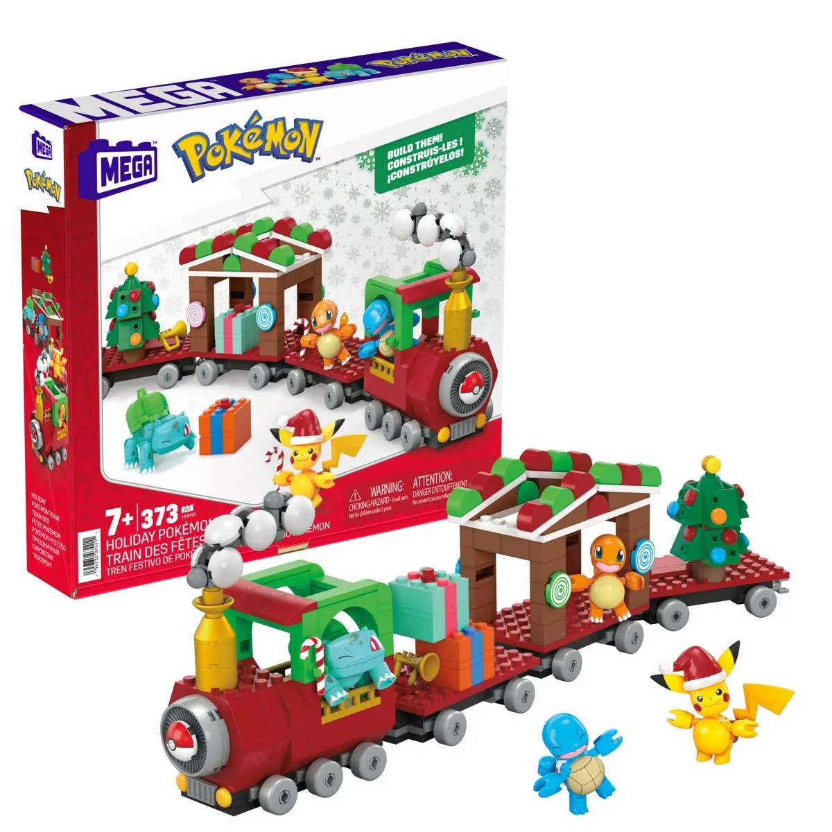Mattel Train de vacances MEGA Pokémon (HHP69) - prix | Brick Broker