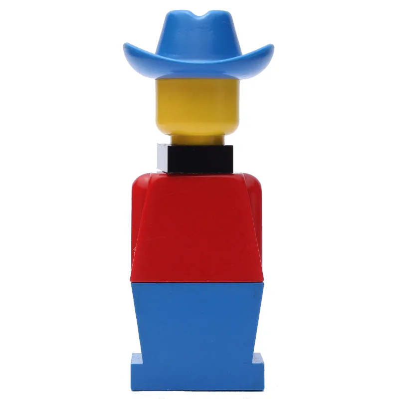 LEGOLAND Red Torso, Blue Legs, Blue Cowboy Ha… — minifigurine LEGO | Brick Broker