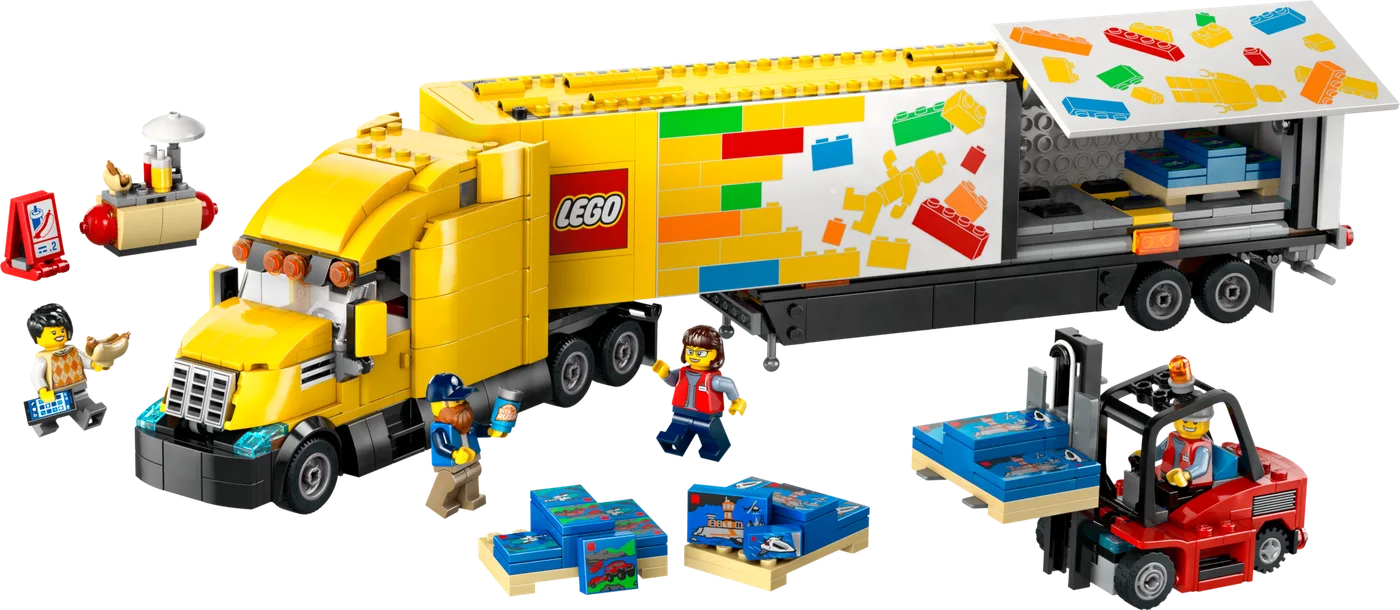 LEGO 60440 Camion de livraison jaune - prix | Brick Broker