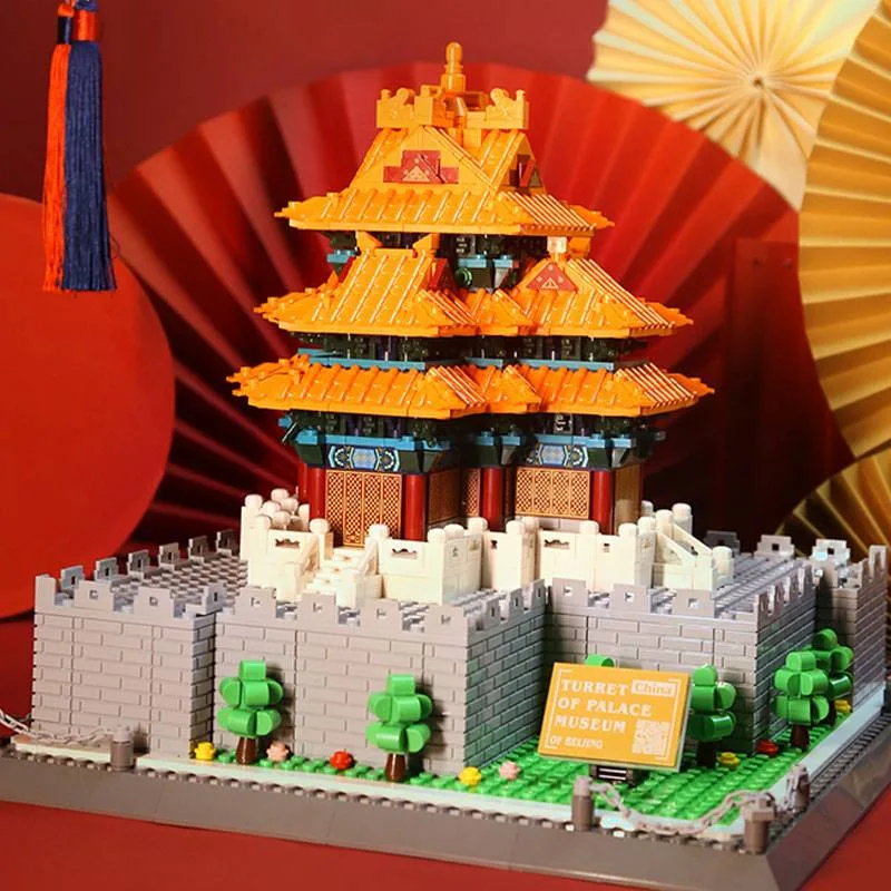 Wange Tourelle du Musée du Palais - Pékin Chine (WAN-5239) - prix | Brick Broker