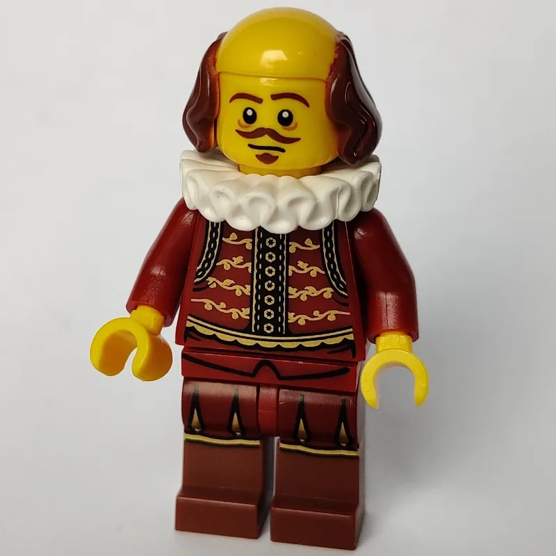 William Shakespeare (CMF) — dans quels sets LEGO ? (fig-001335) | Brick Broker