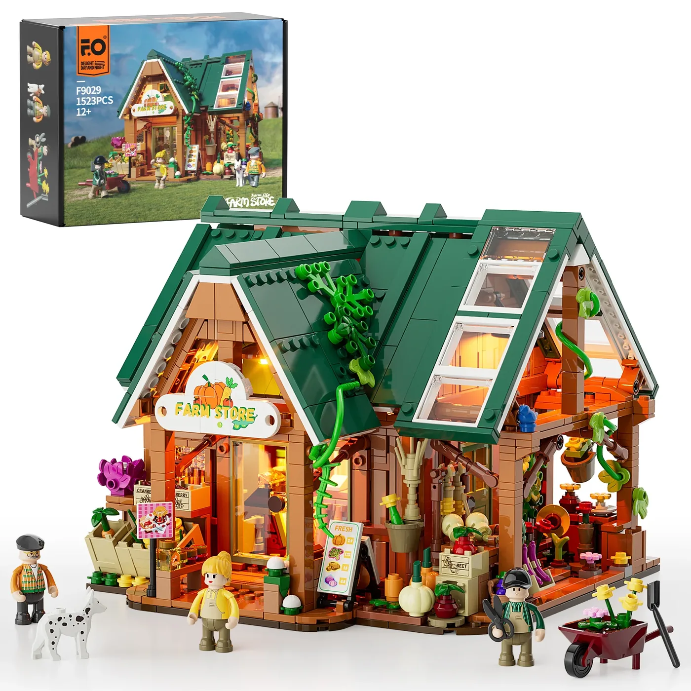 Lumibricks Magasin de ferme (LUMI-F9029) - prix | Brick Broker