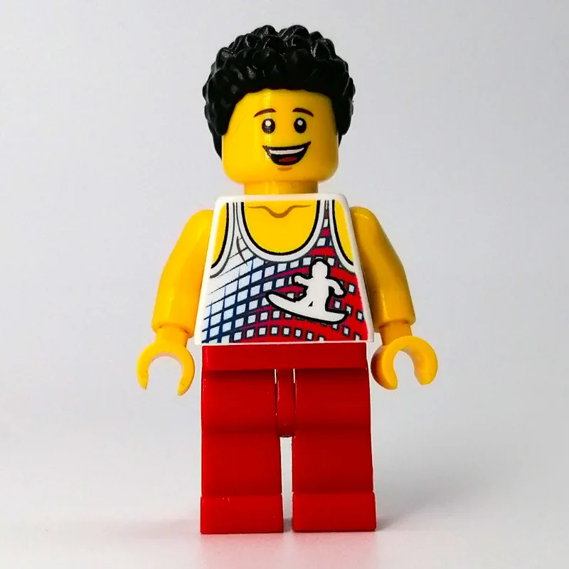 White Torso, Red Legs, Black Hair — dans quels sets LEGO ? (fig-011028) | Brick Broker