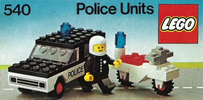 LEGO 540 Unités de police - prix et où acheter | Brick Broker