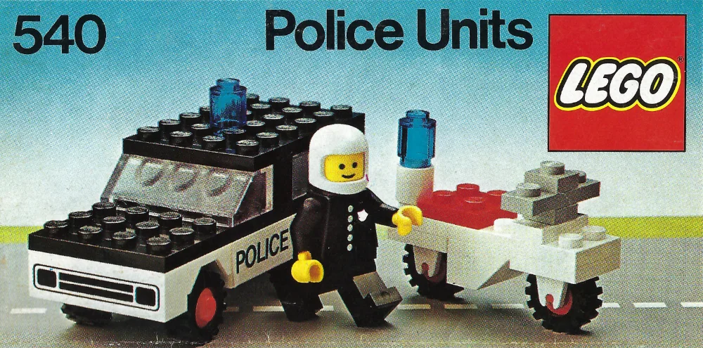 LEGO 540 Unités de police - prix et où acheter | Brick Broker