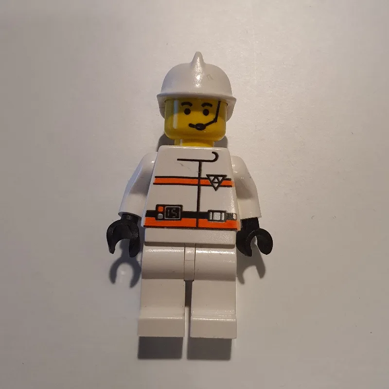 Res-Q - White Torso, White Legs, White Helmet — minifigurine LEGO | Brick Broker
