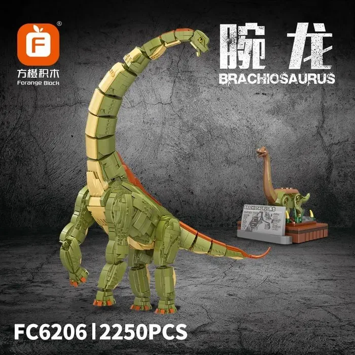Forange Brachiosaurus avec son (FOR-FC6206E) - prix | Brick Broker