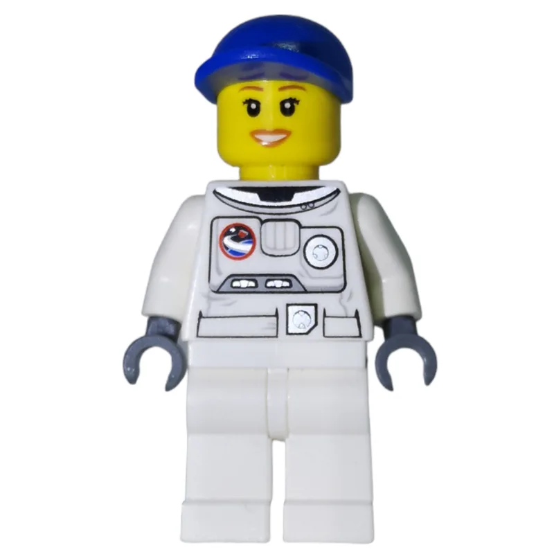 Astronaut, Woman, White, Blue Cap — dans quels sets LEGO ? (fig-009699) | Brick Broker