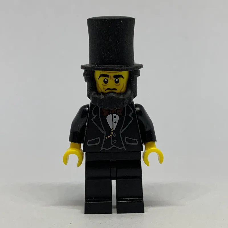 Abraham Lincoln (CMF) — dans quels sets LEGO ? (fig-000810) | Brick Broker