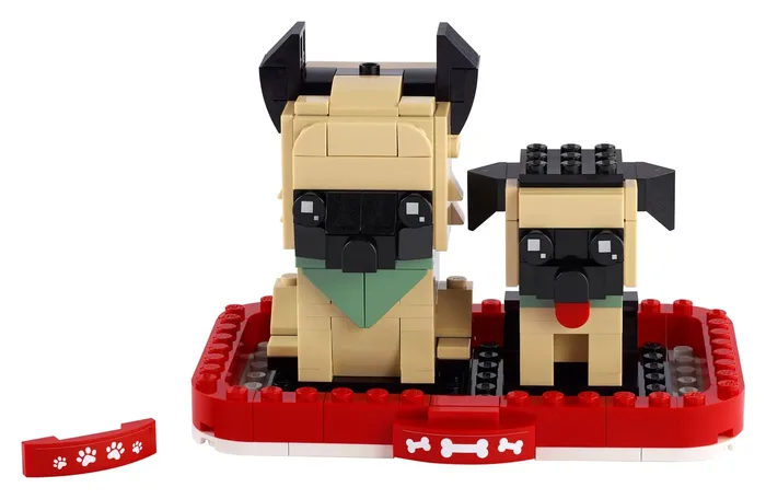 LEGO 40440 Berger allemand et chiot - prix | Brick Broker