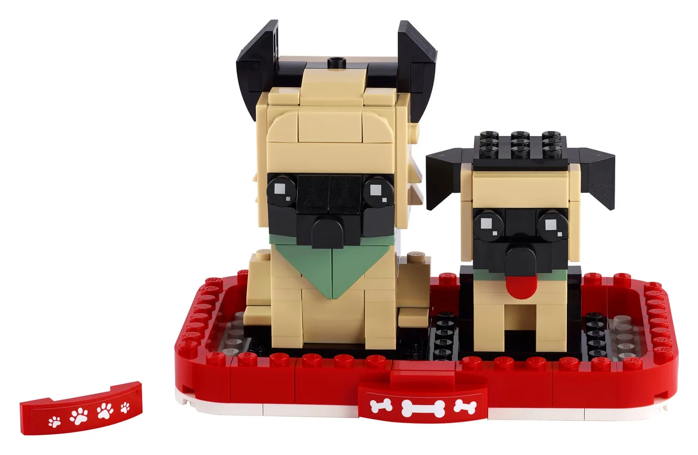 LEGO 40440 Berger allemand et chiot - prix | Brick Broker