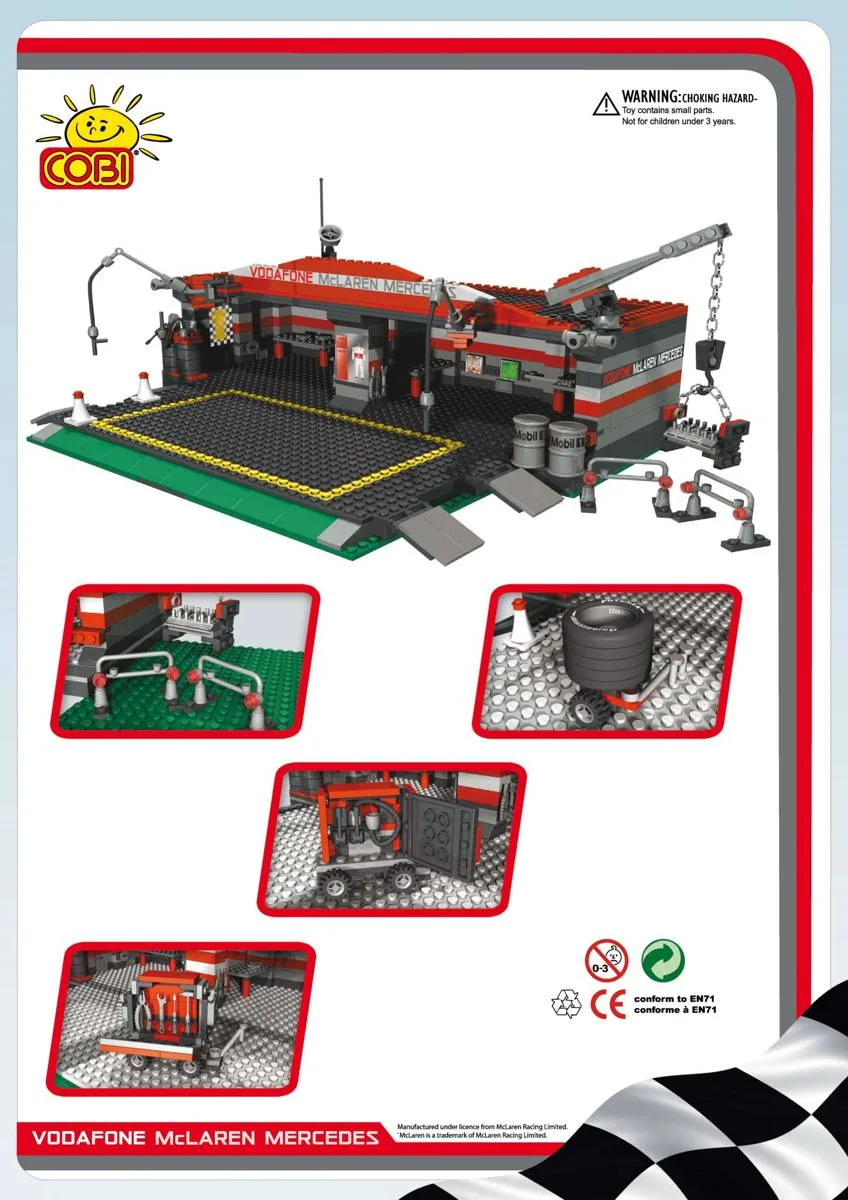 COBI Stand McLaren 1000 (COBI-25000) - prix | Brick Broker