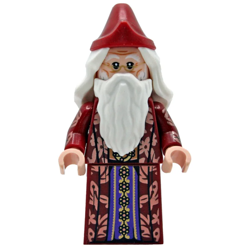 Albus Dumbledore, Dark Red Robe with Dark Pur… — minifigurine LEGO | Brick Broker