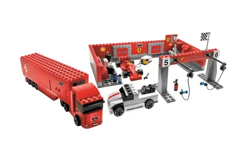 LEGO 8155 Stand Ferrari F1 1:55 - prix et où acheter | Brick Broker