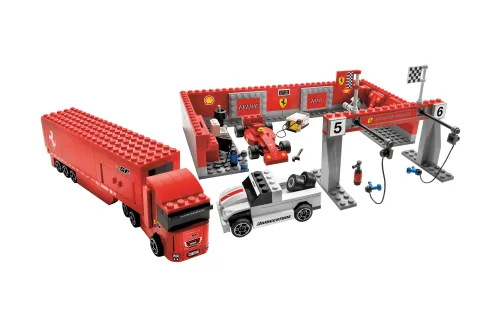 LEGO 8155 Stand Ferrari F1 1:55 - prix et où acheter | Brick Broker