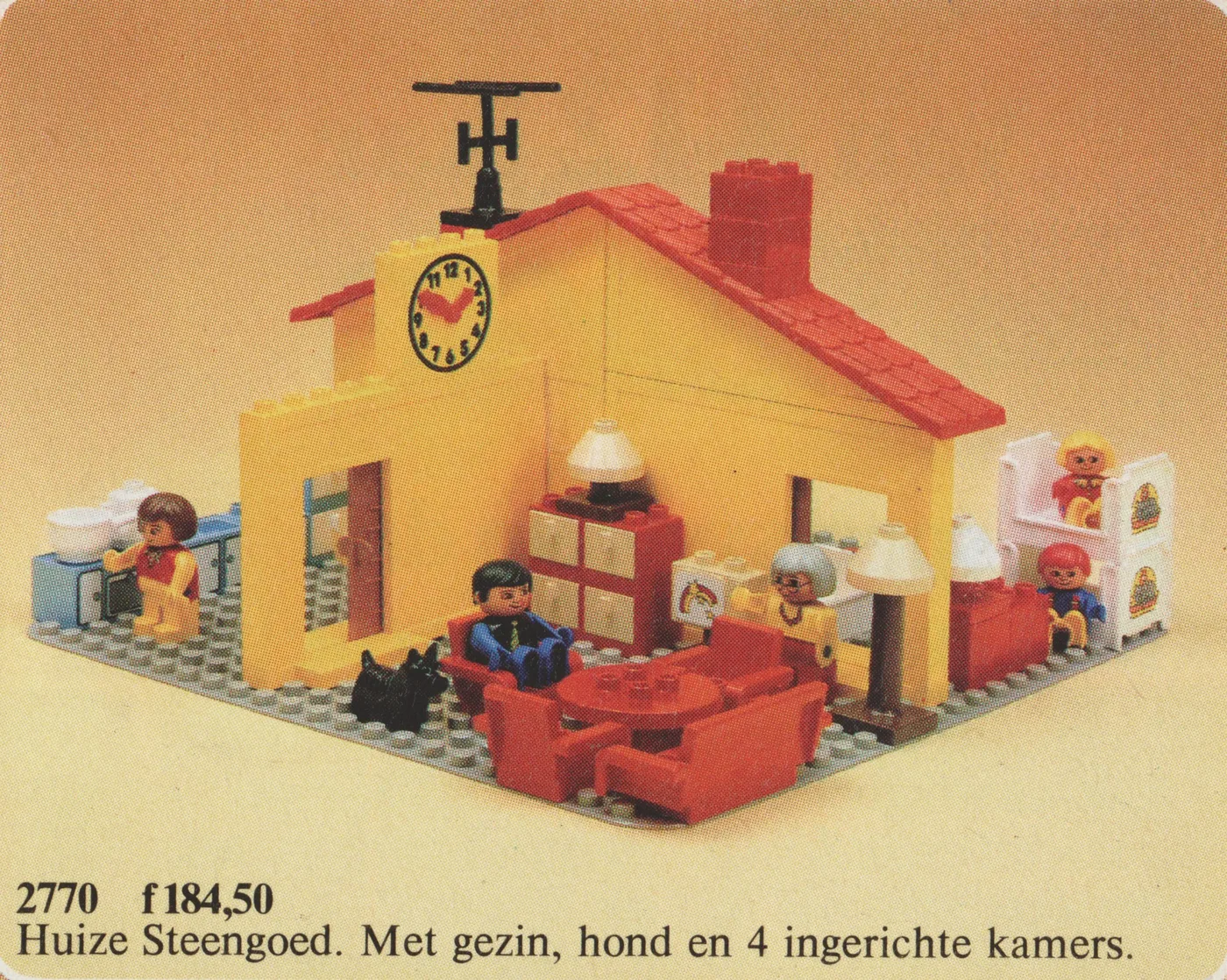 LEGO 2770 Maison de Jeu - prix et où acheter | Brick Broker