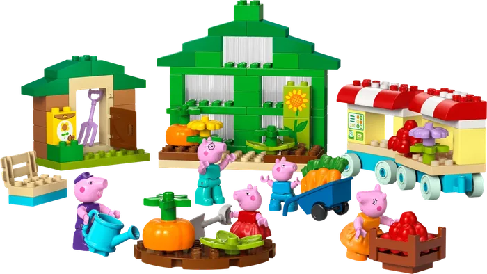 LEGO 10461 Le jardin et la serre de Papi Pig - prix | Brick Broker