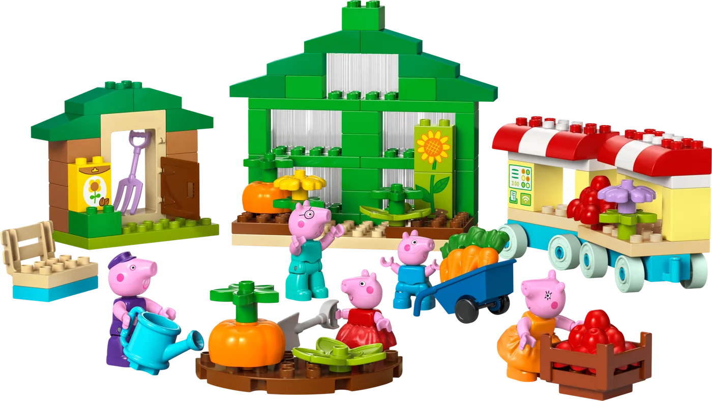 LEGO 10461 Le jardin et la serre de Papi Pig - prix | Brick Broker