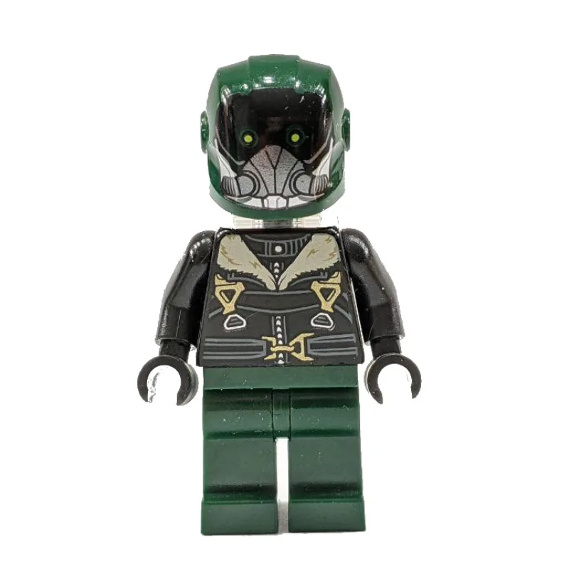 Vulture with Black Jacket with Fur Collar — minifigurine LEGO | Brick Broker