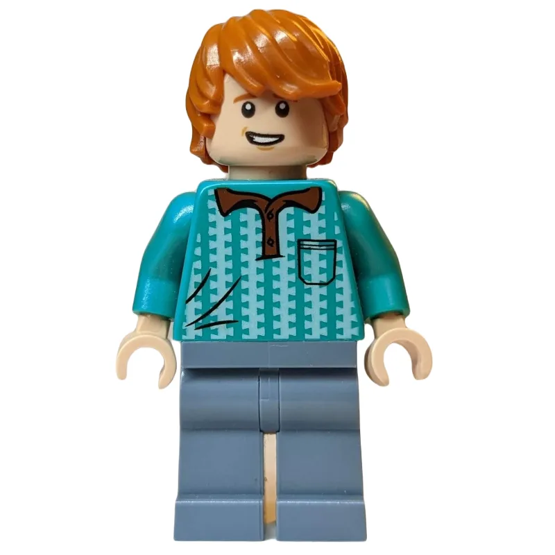 Ron Weasley, Dark Turquoise Shirt — dans quels sets LEGO ? (fig-008954) | Brick Broker