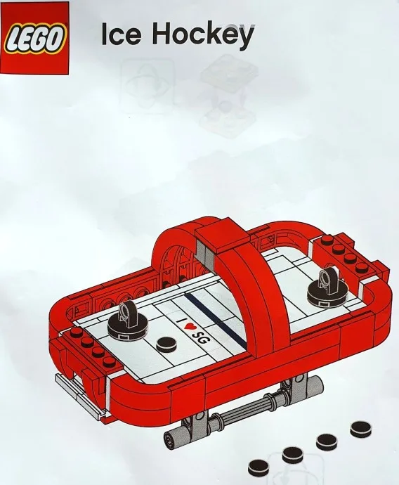 LEGO Eishockey - Eröffnung des Resorts World Sentosa (BRICKSWORLD3-1) - preis | Brick Broker