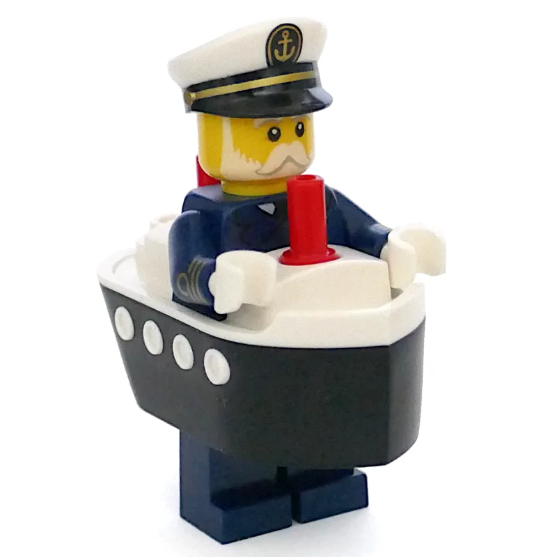 Ferry Captain Costume — dans quels sets LEGO ? (fig-013088) | Brick Broker