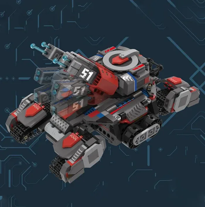 Small Angle Char de combat futuriste (JD023) - prix | Brick Broker