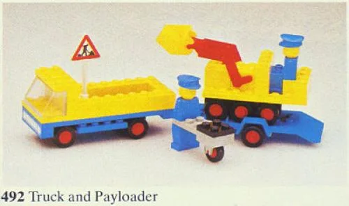 LEGO 492 Camion et Chargeuse - prix et où acheter | Brick Broker