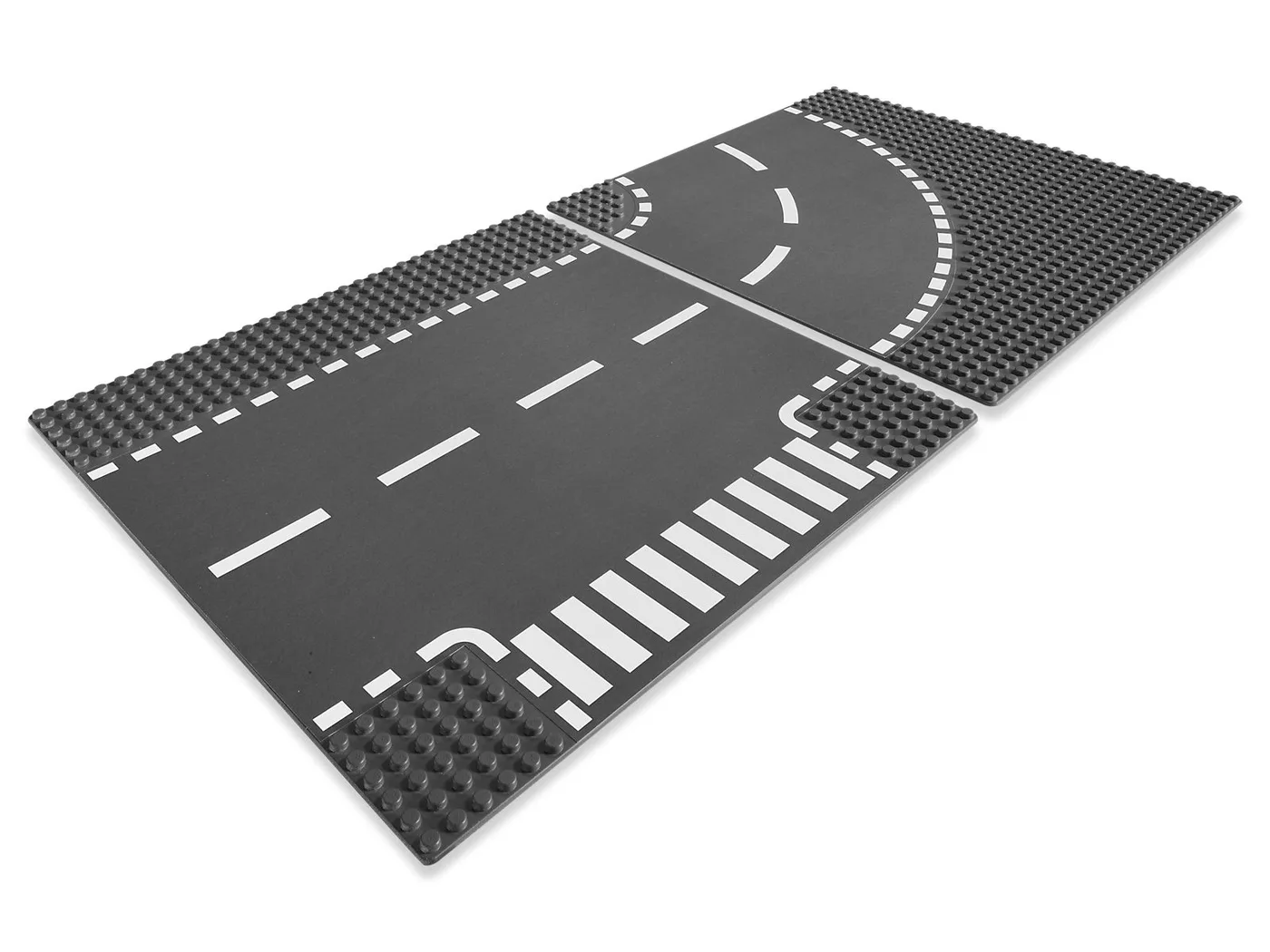 LEGO 7281 Plaques de route en T et Courbes - prix | Brick Broker