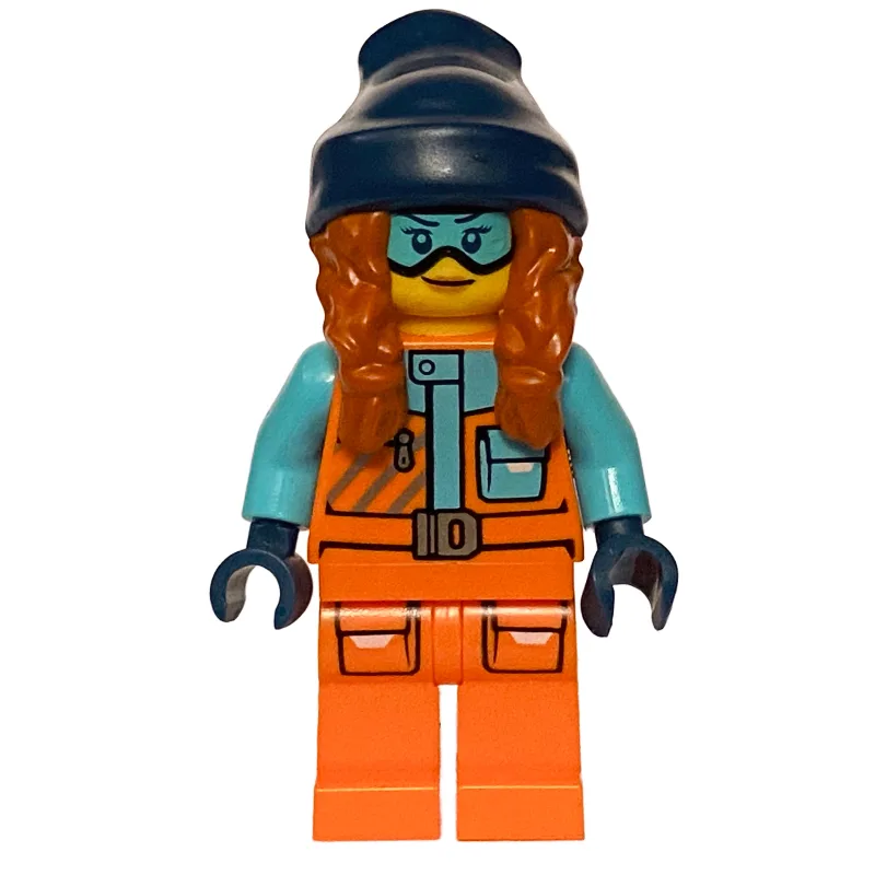 Arctic Explorer, Tina Tarantula, Orange Suit,… — minifigurine LEGO | Brick Broker