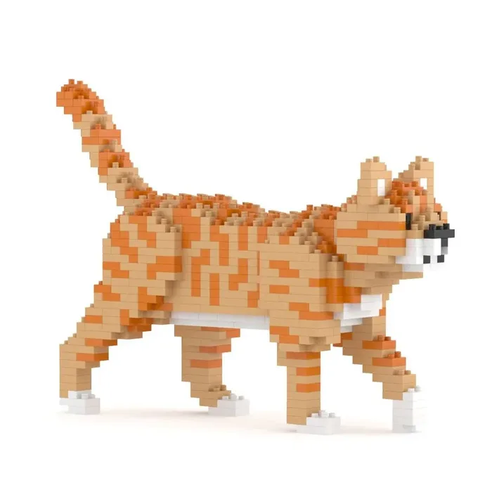 JEKCA Chat tabby orange mini 01 - Grande taille (ST19CM02) - prix | Brick Broker