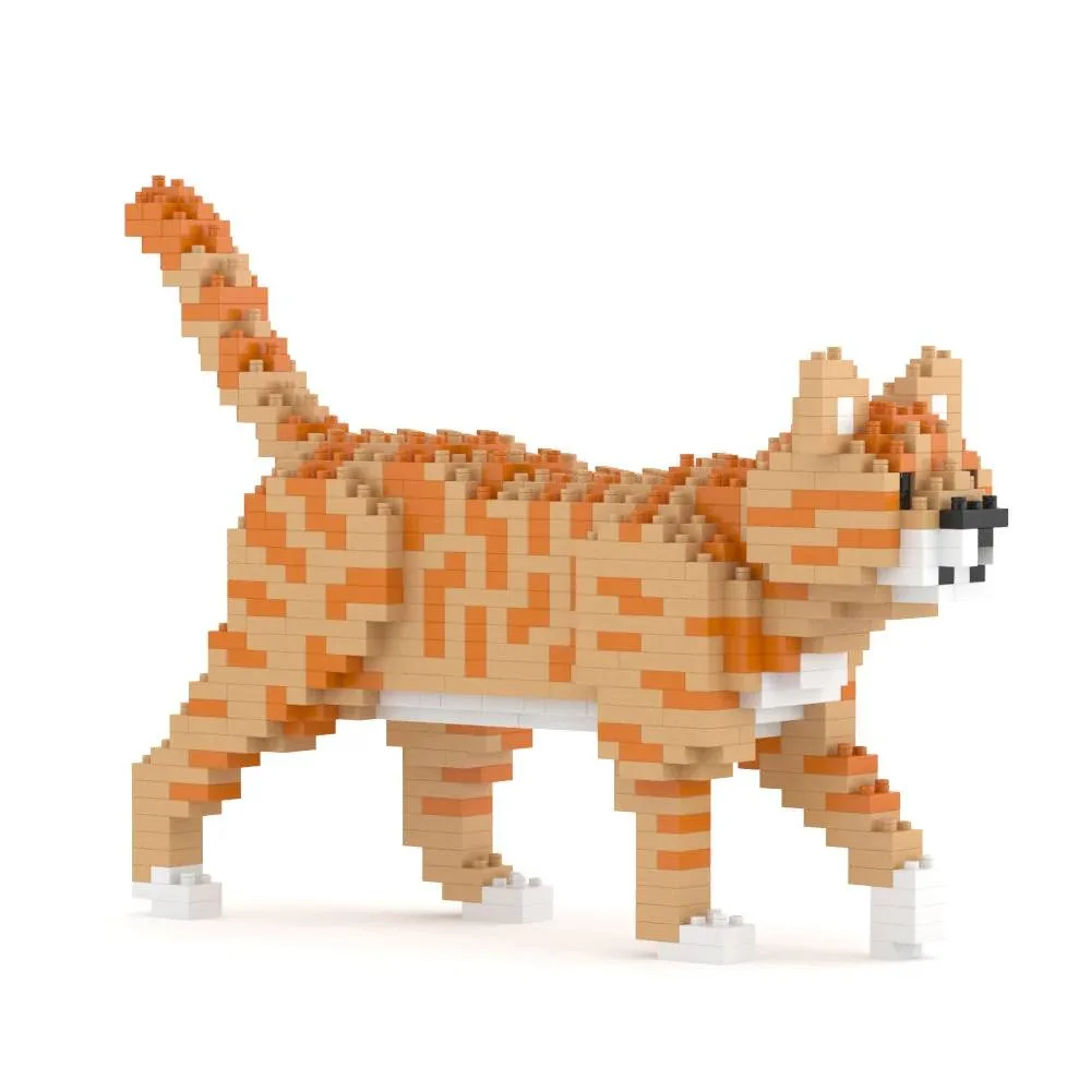 JEKCA Chat tabby orange mini 01 - Grande taille (ST19CM02) - prix | Brick Broker