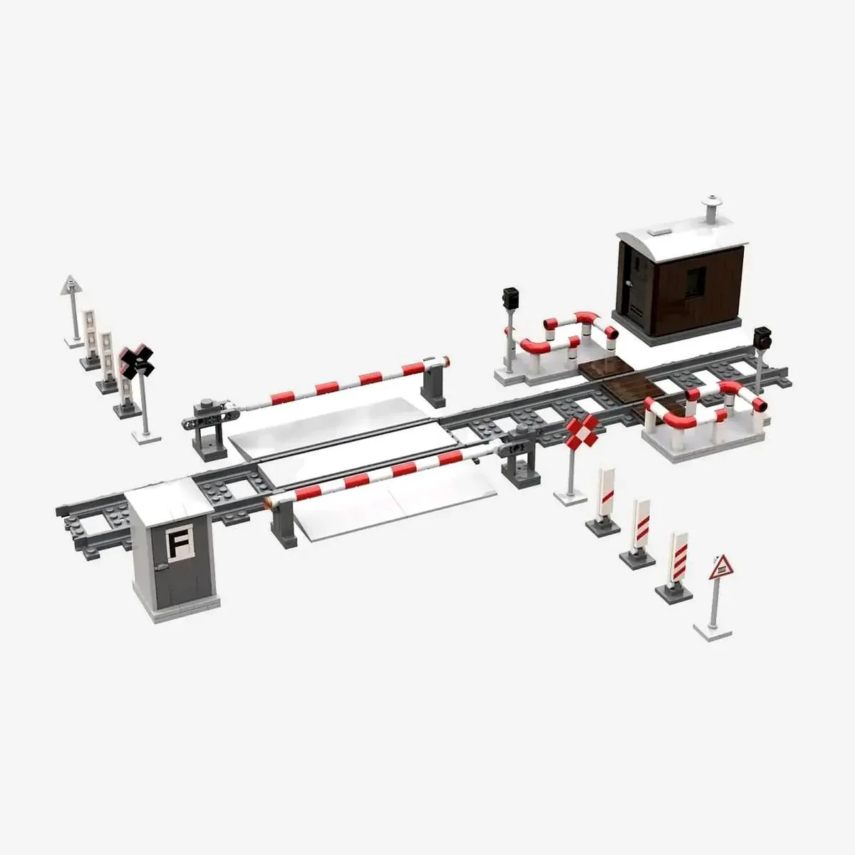 BlueBrixx Accessoires ferroviaires (BB-105053) - prix | Brick Broker